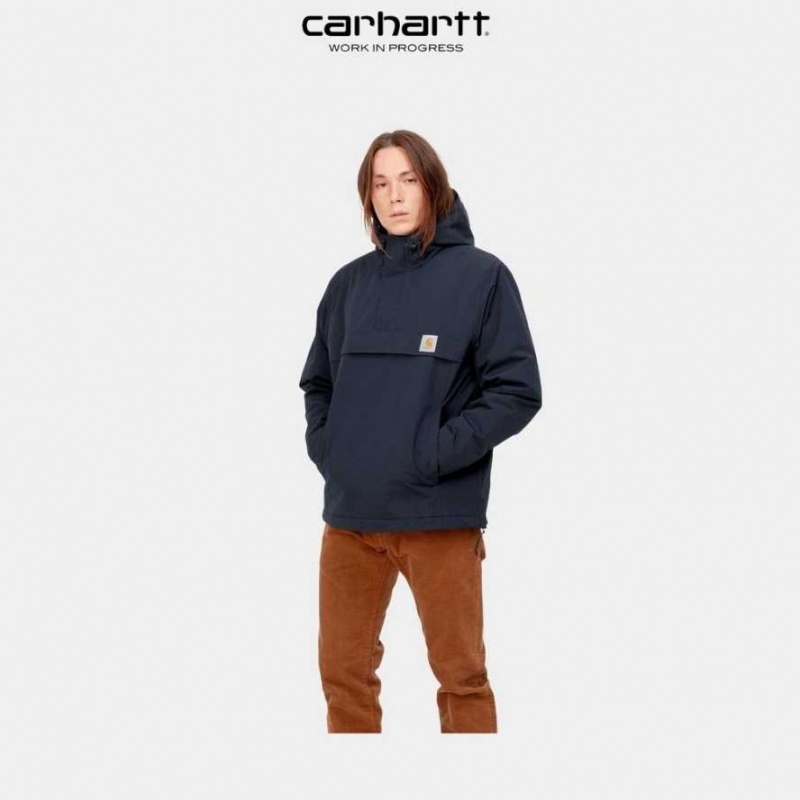 Carhartt Wip Nimbus Pullover (Winter) Dark Navy | IN0000080