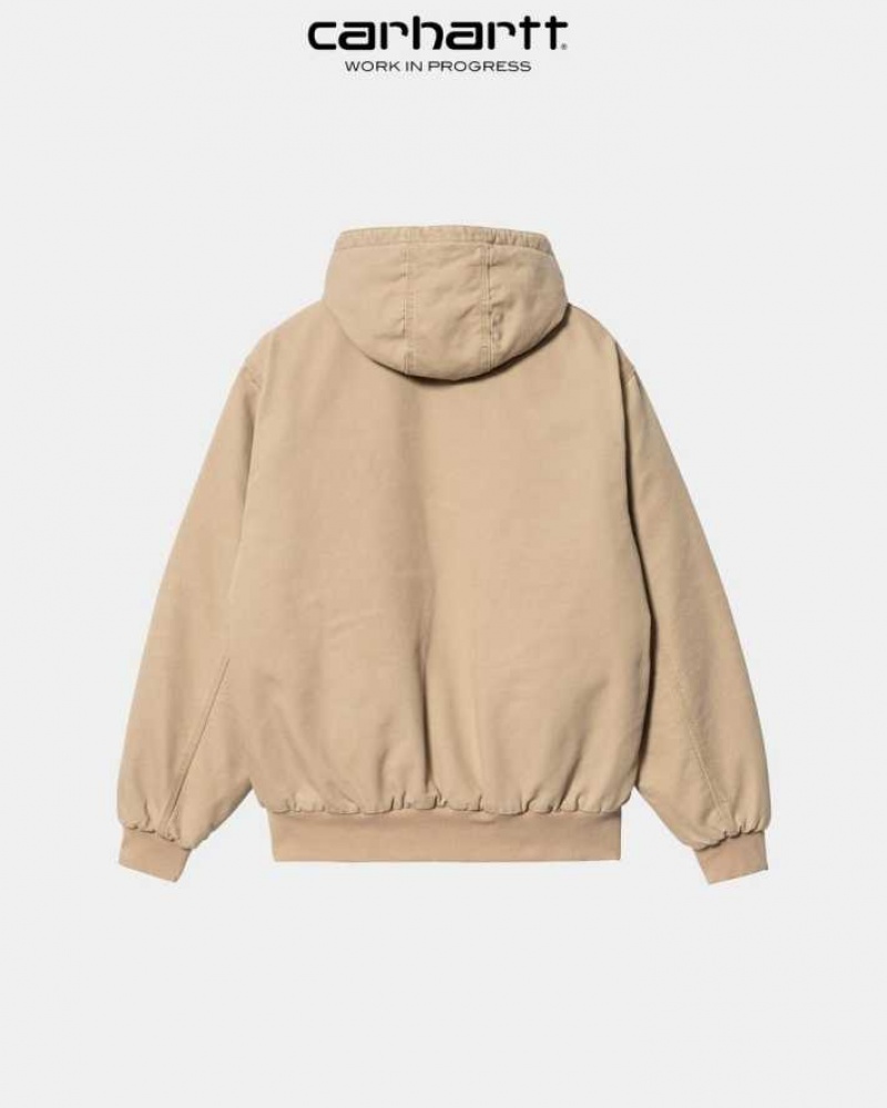 Carhartt Wip OG Active Jacket (Winter) Dusty Hamilton Brown (aged canvas) | IN0000083