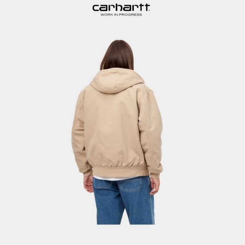 Carhartt Wip OG Active Jacket (Winter) Dusty Hamilton Brown (aged canvas) | IN0000083