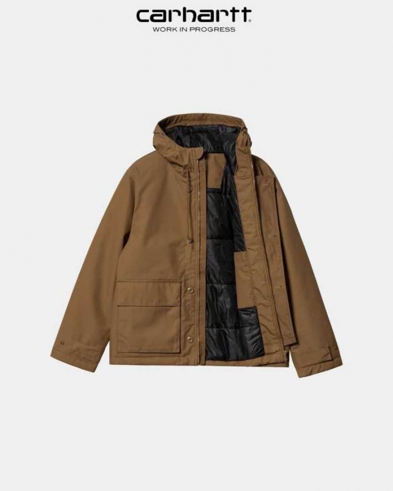 Carhartt Wip Valley Jacket Hamilton Brown | IN0000100