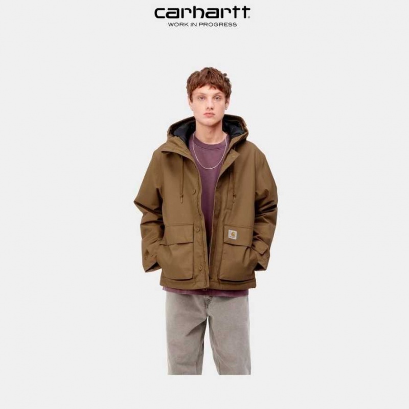 Carhartt Wip Valley Jacket Hamilton Brown | IN0000100