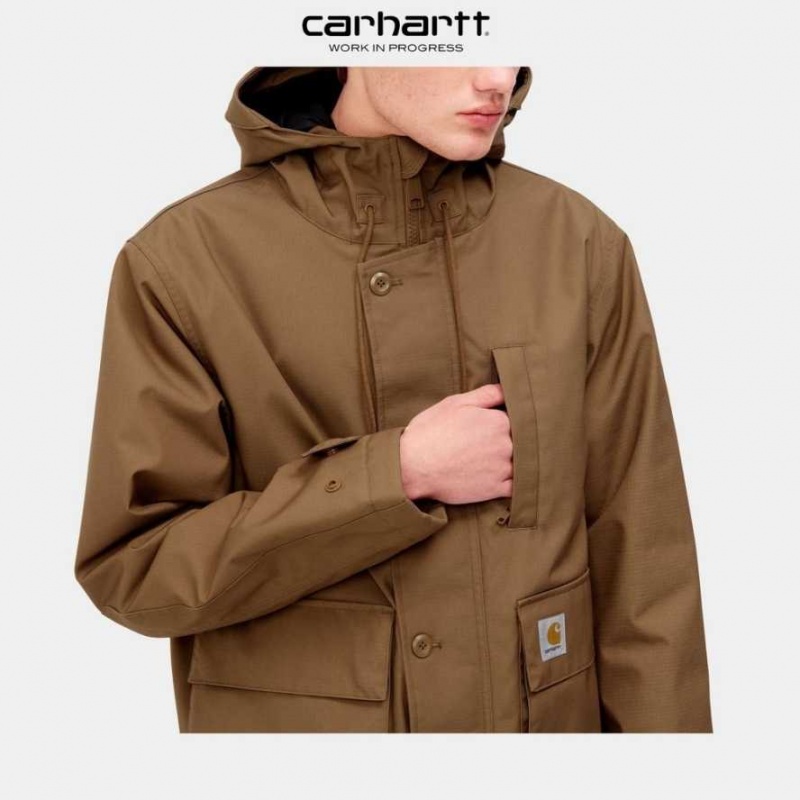 Carhartt Wip Valley Jacket Hamilton Brown | IN0000100