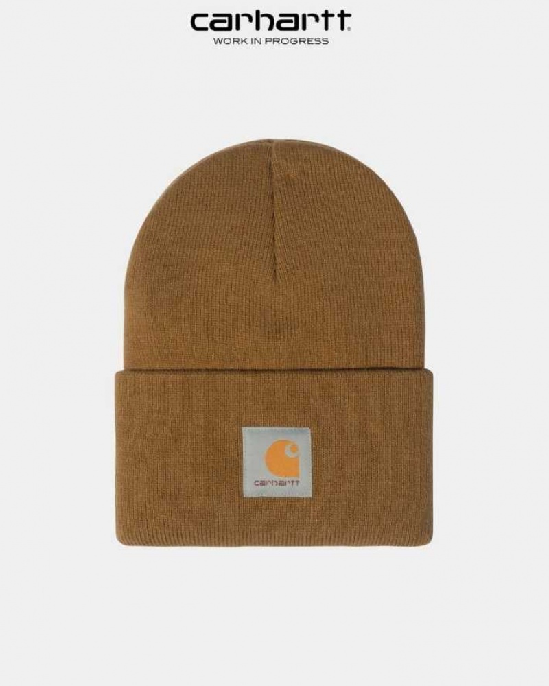 Carhartt Wip x Quartersnacks Watch Hat Hamilton Brown | IN0002576