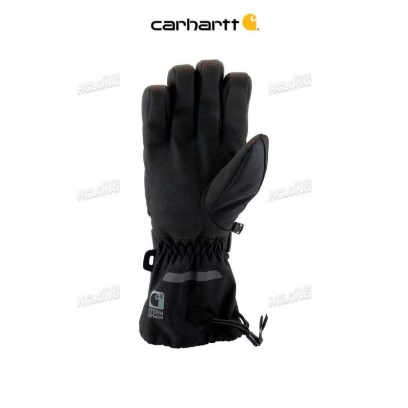 Carhartt Yukon Extremes Storm Defender Insulated Glove Black | IN0002526